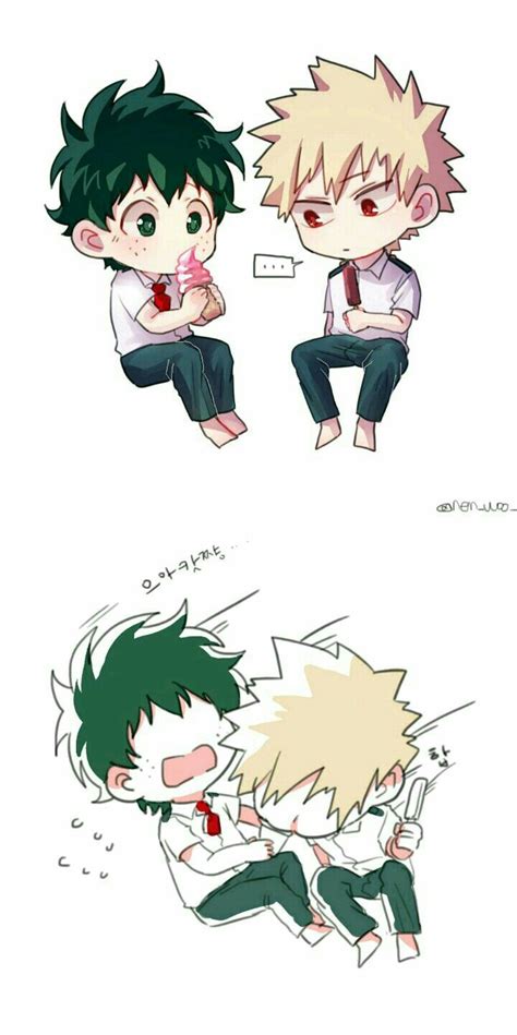 Boku No Hero Academia Katsuki Bakugou Midoriya Izuku Katsudeku