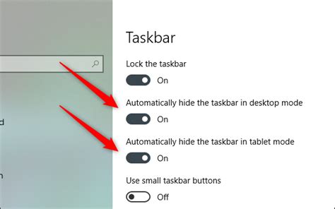How To Hide The Taskbar On Windows 10