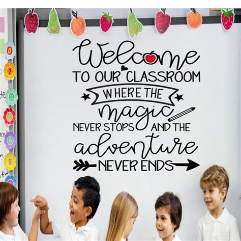 Welcome To Our Classroom Where The Magic Never Stops And The Adventure