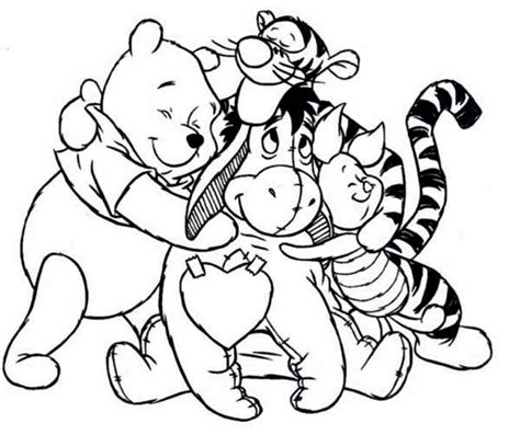 Hug Coloring Pages At Getcolorings Com Free Printable Colorings Pages