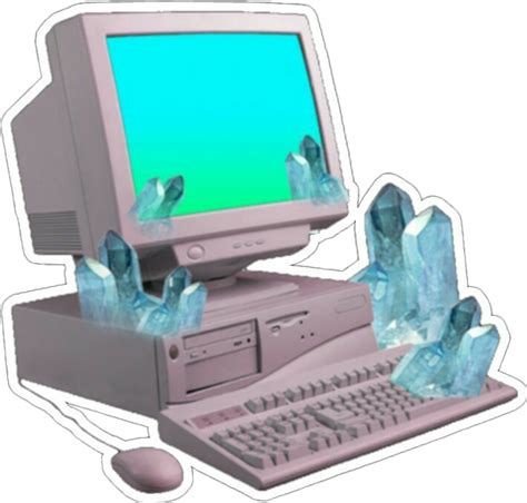 Download Computer Aesthetic Vaporwave Tumblr Vaporwave Old Computer
