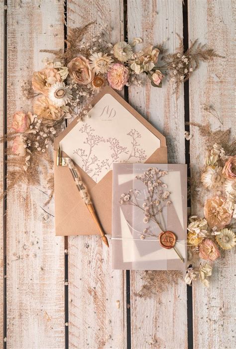 10 Creative And Gorgeous DIY Wedding Invitation Ideas Hitched Co Uk