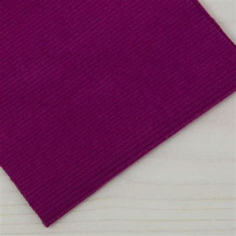 🏆 SprzedajemyTkaniny Ściągacz prążkowany kolor: purpurowy - ceny ...