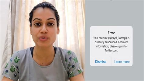 Payal rohatgi (born 9 november 1984) is an indian actress and reality tv performer who appears in bollywood films. Payal Rohatgi's Twitter account gets suspended - YouTube