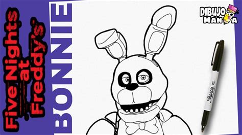 Como Dibujar A Bonnie De Fnaf Adventure How To Draw Bonnie Fnaf My