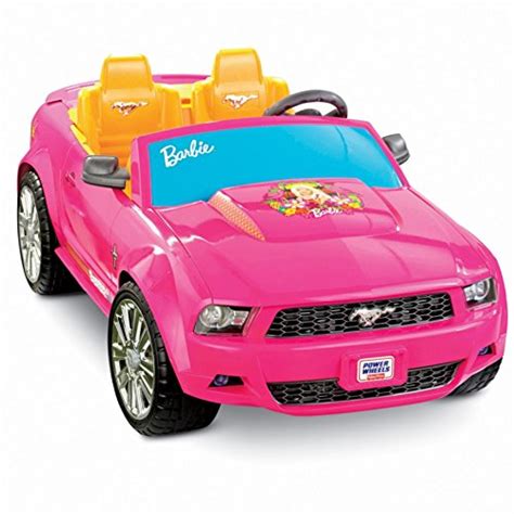 Купить Power Wheels Barbie Ford Mustang в интернет магазине Amazon с