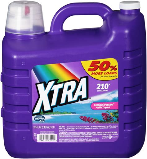 Xtra Tropical Passion Liquid Laundry Detergent 315 Fl Oz
