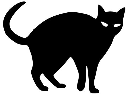 Black Cat Halloween Drawing Clip Art Cat Png Download 999704