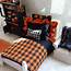 Halloween Bedding And Single Dollhouse Bed 112 Scale  Etsy