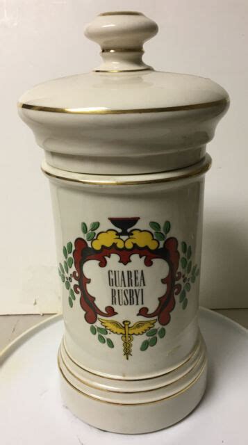 Vintage Apothecary Medicine Pharmacy Drugstore Jar Blair Pottery