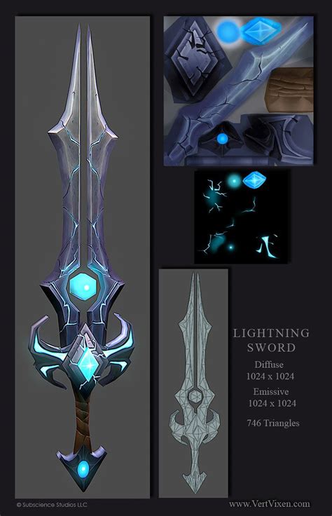 Browsing Digital Art On Deviantart Sword Sword Design Lightning