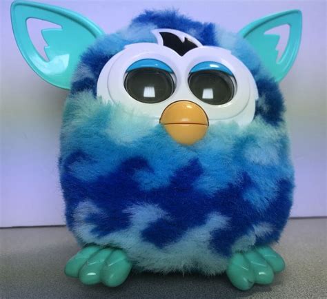 Furby Boom Series Blue Wave Toy Electronic Interactive 2012 Hasbro