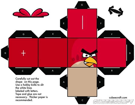Angry Birds Paper Toy Angry Birds Bonecos Personalizados Origami