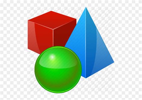 Sphere Clipart 3d Cube 3d Geometric Shapes Png Free Transparent Png