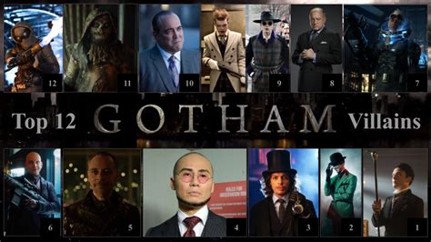 Top 12 Gotham Villains By Jjhatter On Deviantart