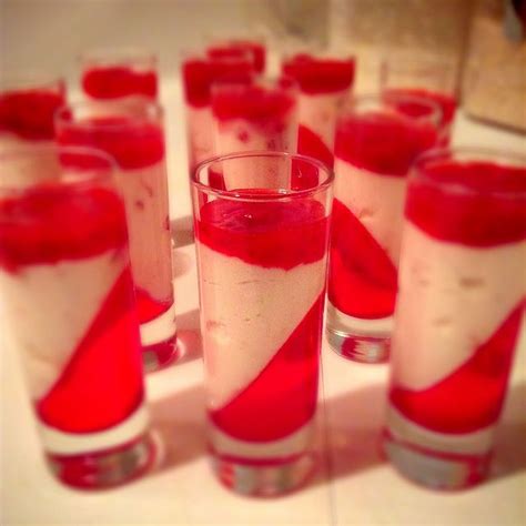 I developed several shot glass desserts both for three many cooks as well as aarp and purposely. Strawberry cheesecake shot glass dessert | Shot glass desserts, Dessert shots, Jelly desserts
