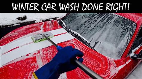 How To Wash Your Car In Winter The Right Way Auto Fanatic YouTube
