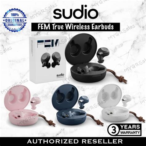 Sudio Fem True Wireless Earphones Original Lazada