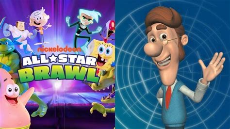 Nickelodeon All Star Brawl Hugh Neutron Actor Wants The Character