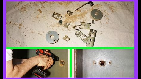 How do i remove a microwave door and fix the latches so the door will close and the oven work?… read more. How to remove Stuсk Broken Door Latch/Deadbolt. Сломанный ...