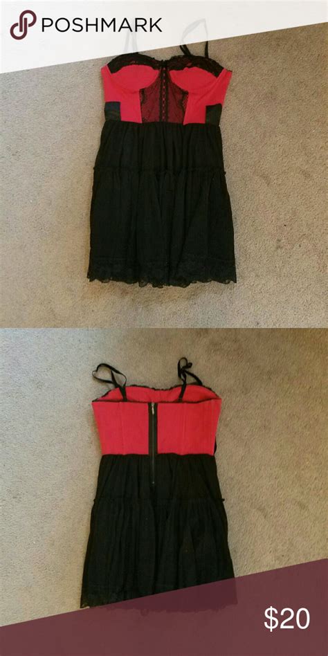 Red Corset Mini Dress Corset Mini Dress Mini Dress Red Corset