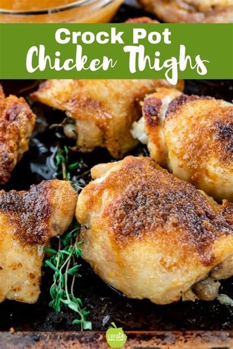 Crock Pot Chicken Thighs Healthy Crock Pot Chicken Thighs Recipe