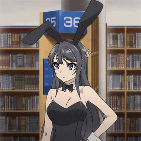 Mai Sakurajima Rascal Does Not Dream Of Bunny Girl Senpai GIF Mai