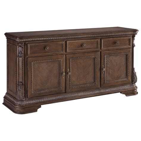 Ashley Signature Design Charmond Traditional Dining Room Buffet With