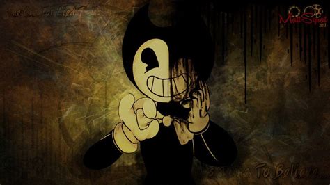Bendy And The Ink Machine Logo Wallpapers Wallpaper Cave