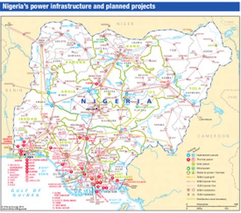 Nigerias Power Infrastructure And Planned Projects African Energy