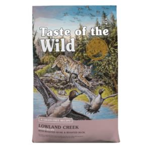 Check out our taste of the wild cat food reviews. Taste of The Wild Lowland Creek Dry Cat Food with Roasted ...