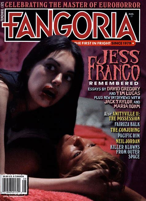 Jess Franco Remembered In Fangoria The Conjuring Film Director Movie Magazine