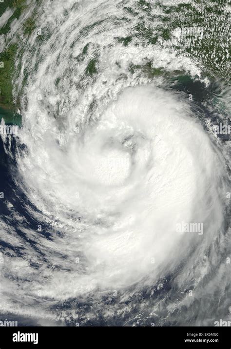 Satellite View Hurricane Isaac Over Atlantic Hi Res Stock Photography
