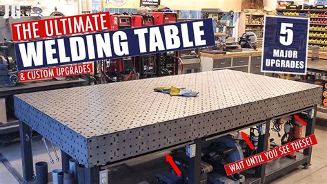 The Ultimate Welding Table Jimbo S Garage Youtube
