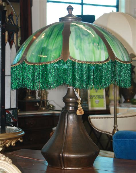 71 Italian Hand Made Glass Bead Lamp Shade Fringe For Sale Antiques