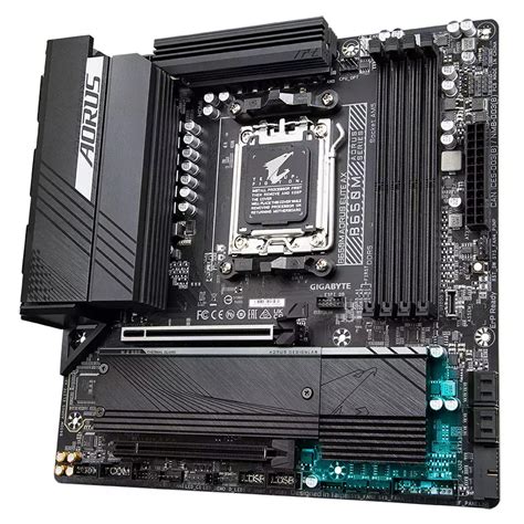 Gigabyte B M Aorus Elite Ax Rev X Motherboard Micro Atx Amd Am Socket Skroutz Gr