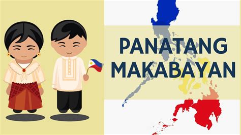 Panatang Makabayan Patriotic Oath Current Original Filipino English