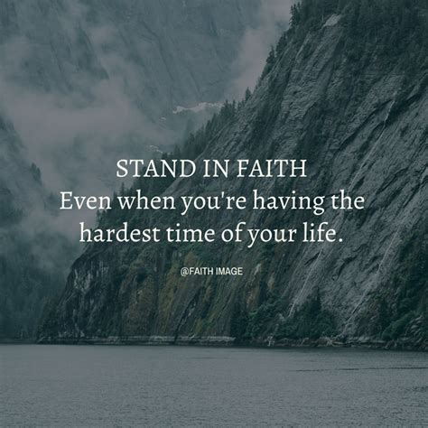 Stand In Faith
