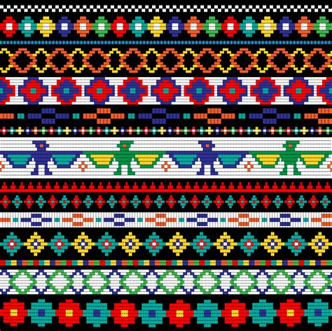 Native American Beaded Border Patterns Download Free