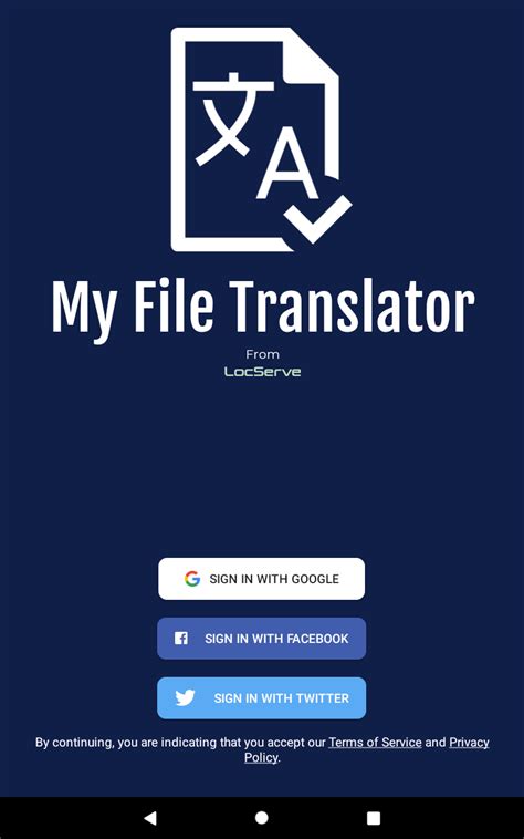 My File Translator Locserve