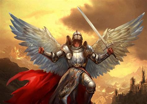 Fantasy Warrior Angel Warrior Prayer Warrior Fantasy Art Dark