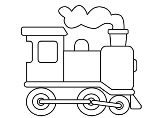 Dibujos De Trenes Para Colorear Descargar E Imprimir Colorear Imágenes