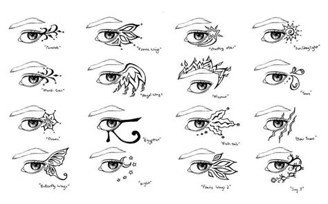 Eye Tattoo Designs By Lomelindi88 On Deviantart Eyeliner Designs Eye