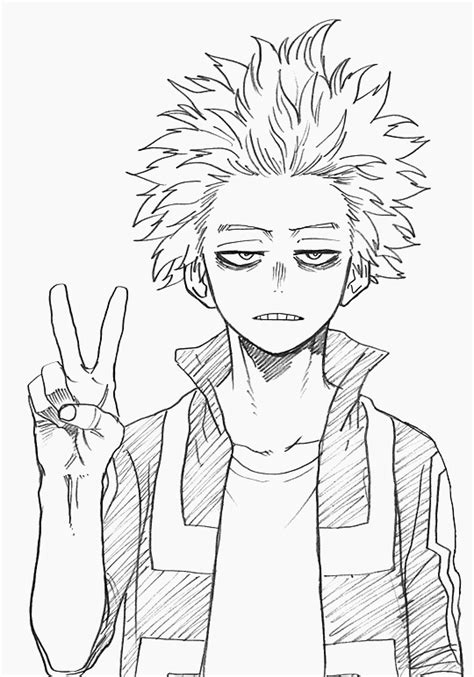 Bnha Pages Coloring Pages