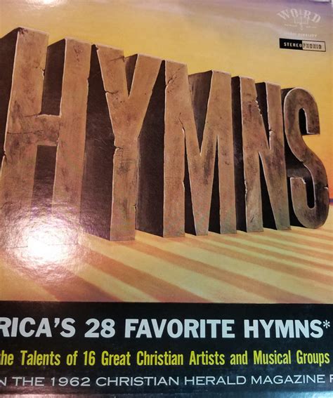 Americas 28 Favorite Hymns 1963 Vinyl Discogs