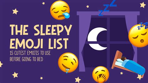 The Sleepy Emoji List Cutest Emojis To Use Before Going To Bed Emojiguide