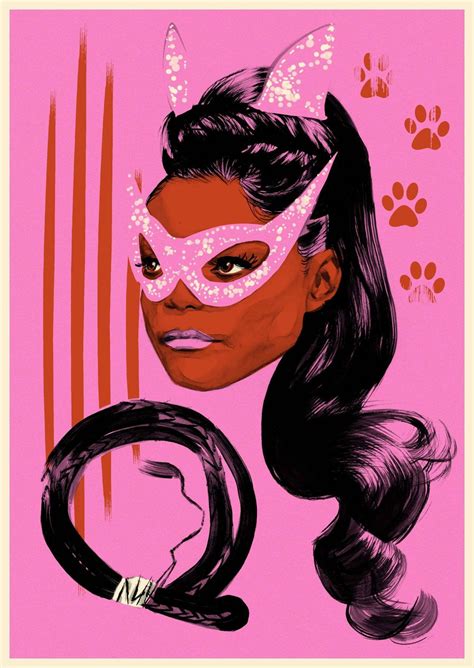 Eartha Kitt Catwoman Print Etsy Denmark