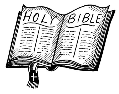 Open Bible Clipart Black And White Pin On Bible Basics