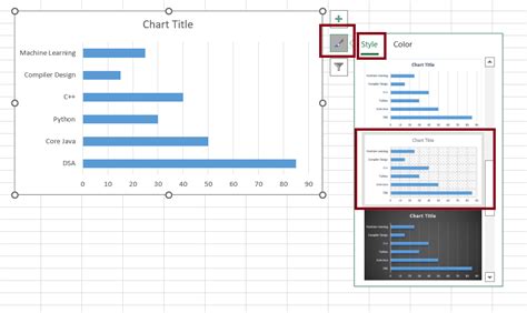 How To Change Chart Style In Excel Geeksforgeeks