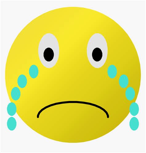 Clipart Sad Face Crying